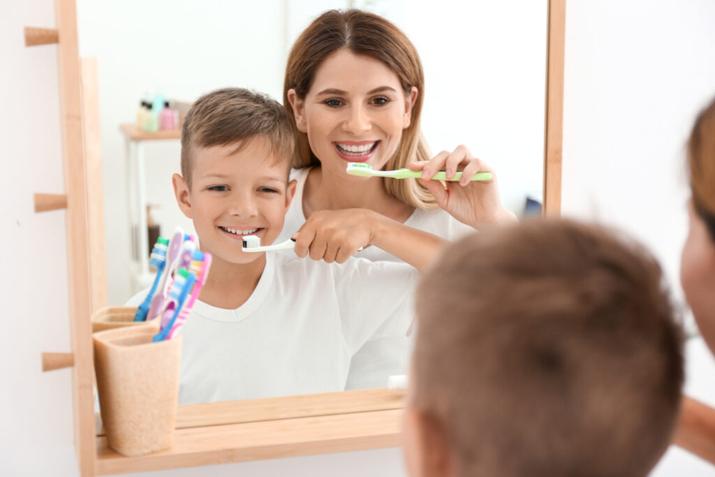 brush teeth